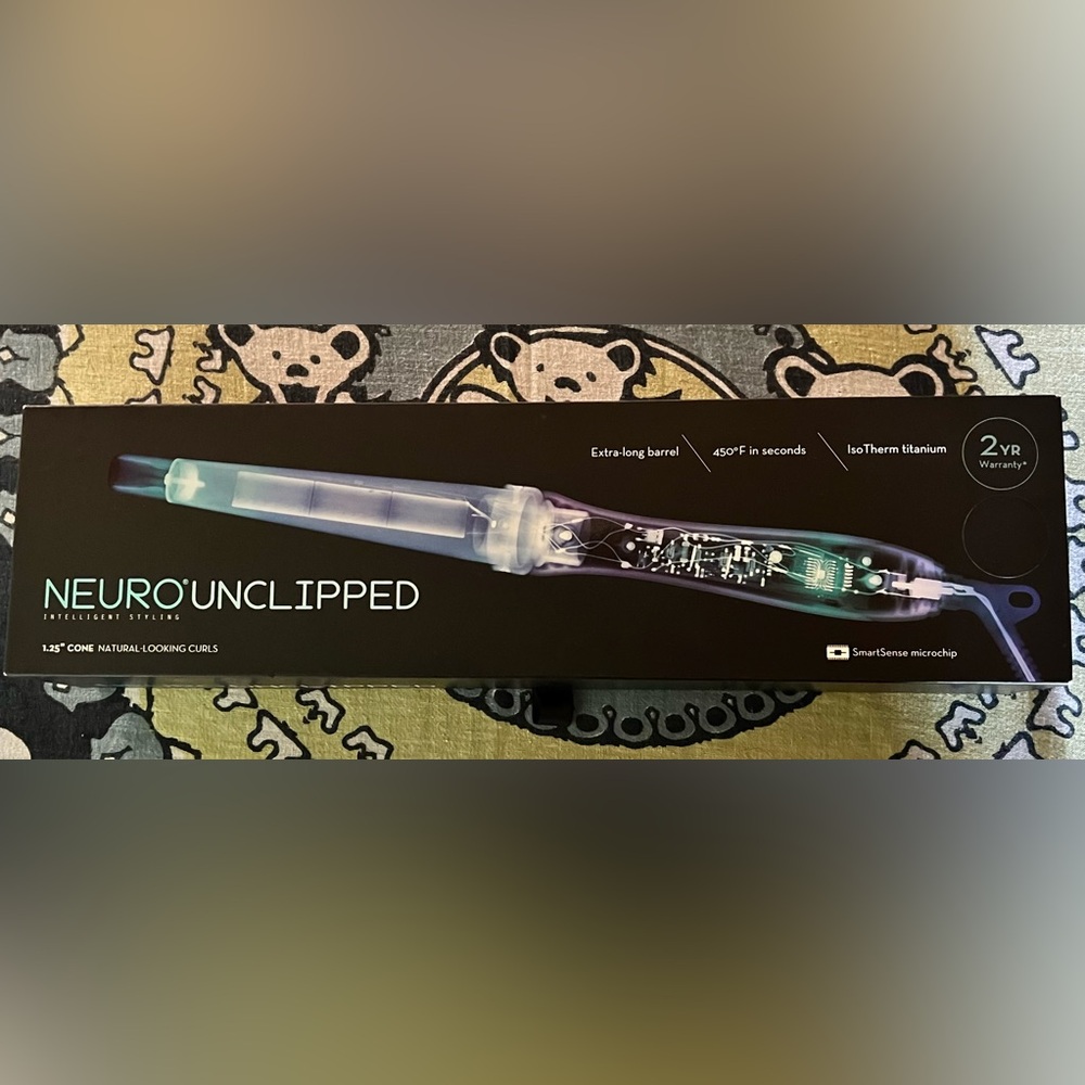 Paul Mitchell NEURO UNCLIPPED curling iron NEW